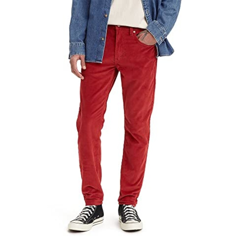 Levi's Mens 512 Slim Taper Pant 36X30 Red Levi's Red