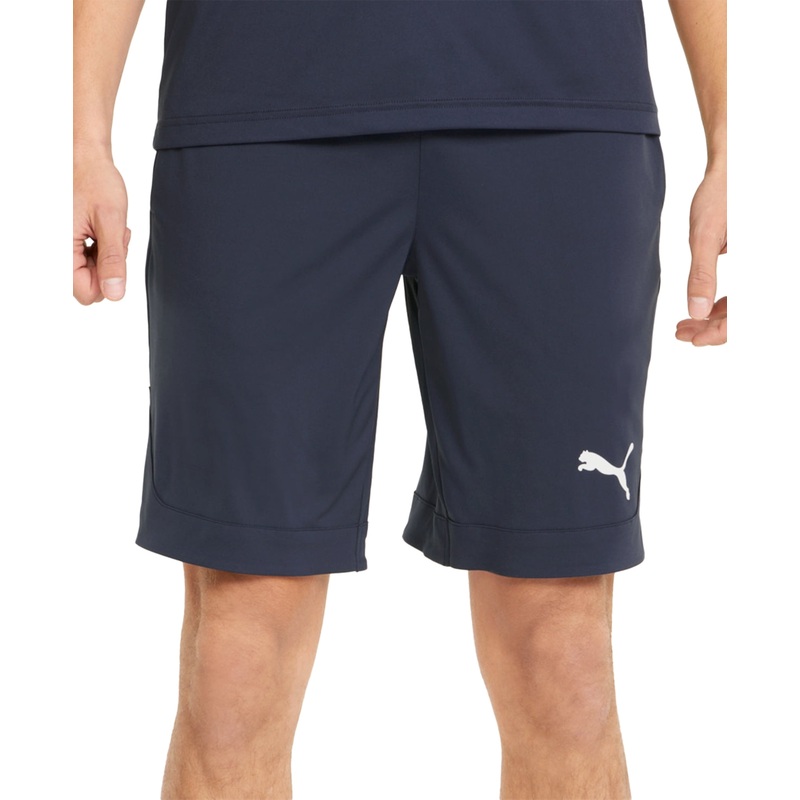 Puma RTG Mens Mid Rise Workout Shorts Blue XL
