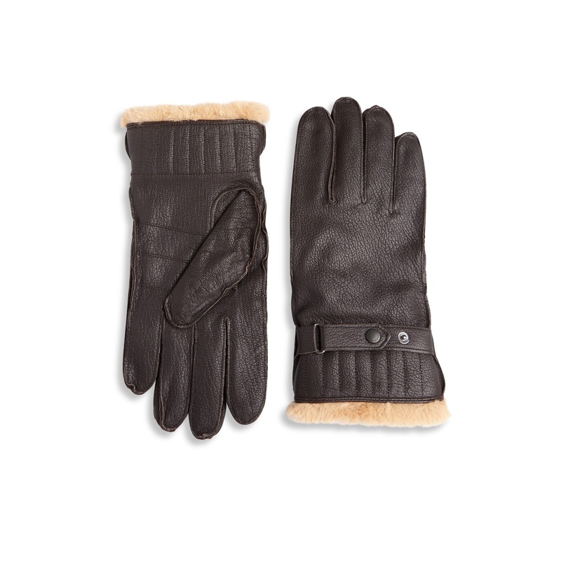 Barbour Leather Utility Gloves - Men's Size XL