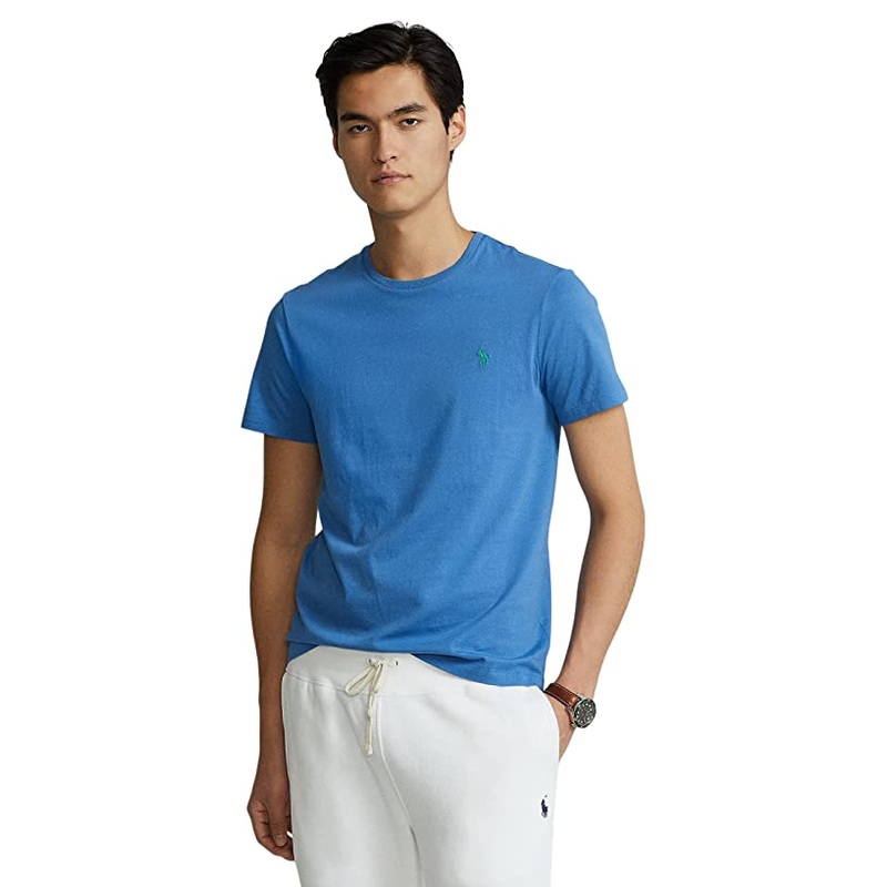 Polo Ralph Lauren Men's Cotton Crewneck Tshirt Navy Small