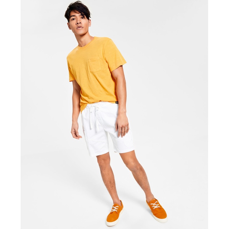 Sun + Stone Mens Pocket T shirt Yellow 3XL