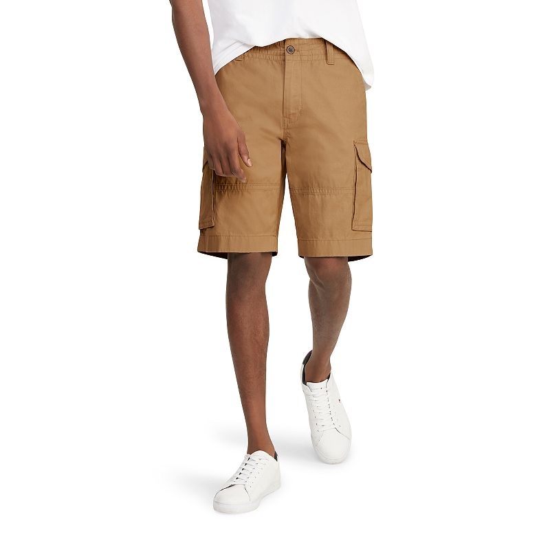 Tommy Hilfiger Men's Big & Tall Cargo Shorts Size 46 Brown