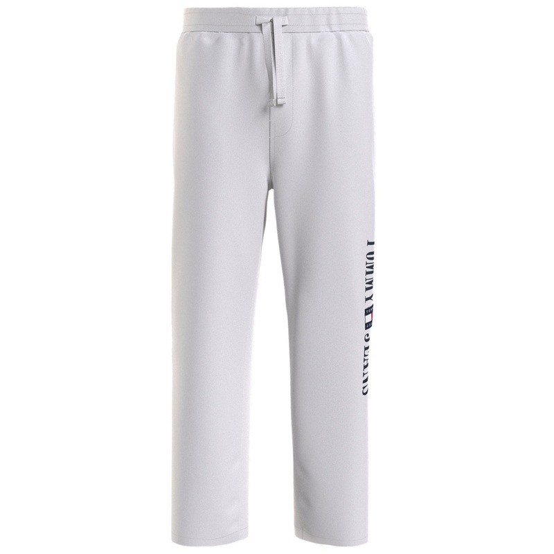 Tommy Jeans Mens Cotton Jogger Pants Medium White Sweatpants