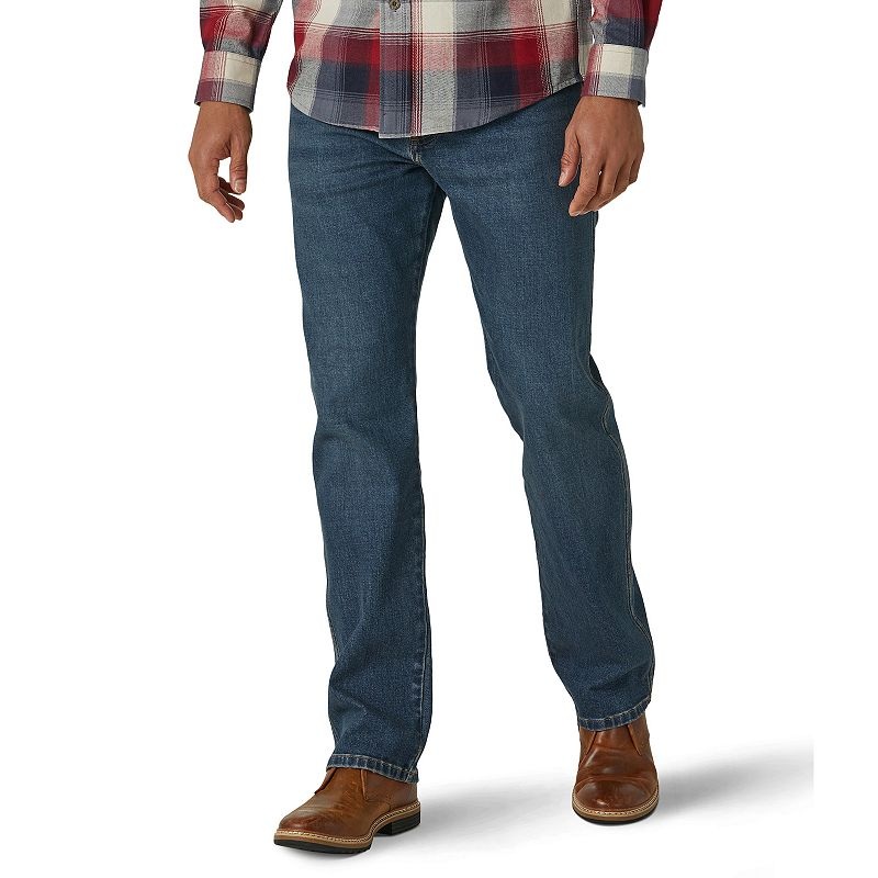 Wrangler Men's Weather Anything Slim fit Straight leg Jeans Size 33 X 32 Blue