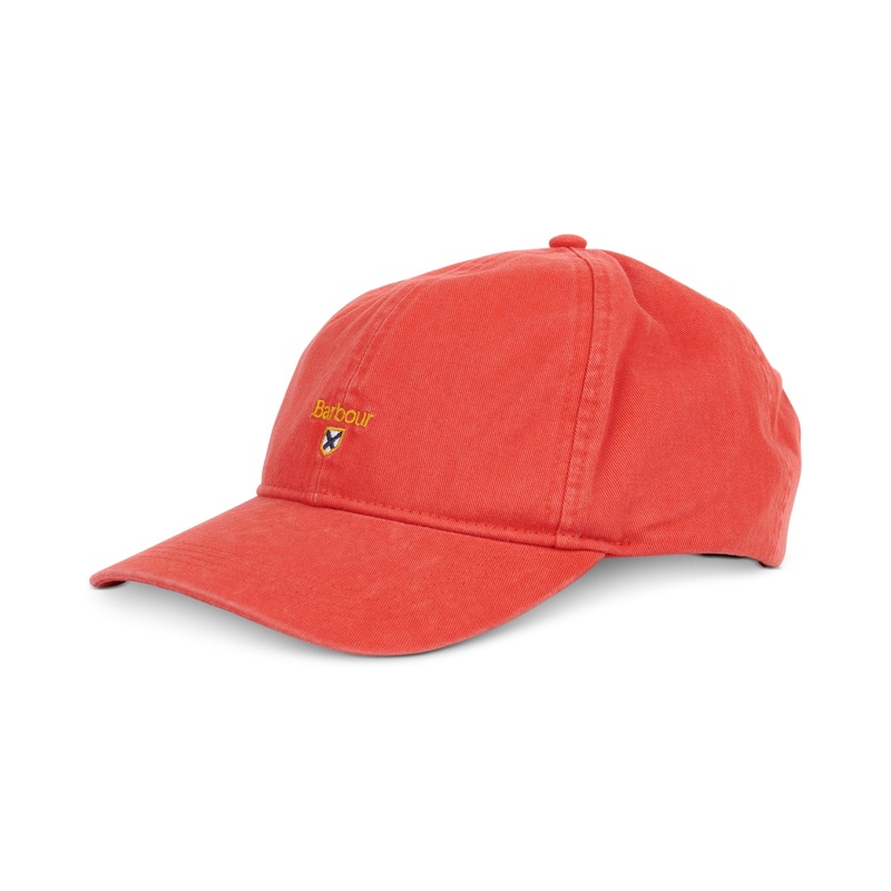 Barbour Men's Tarter Crest Sports Cap  Red Lt/Pas  Osfa Reg