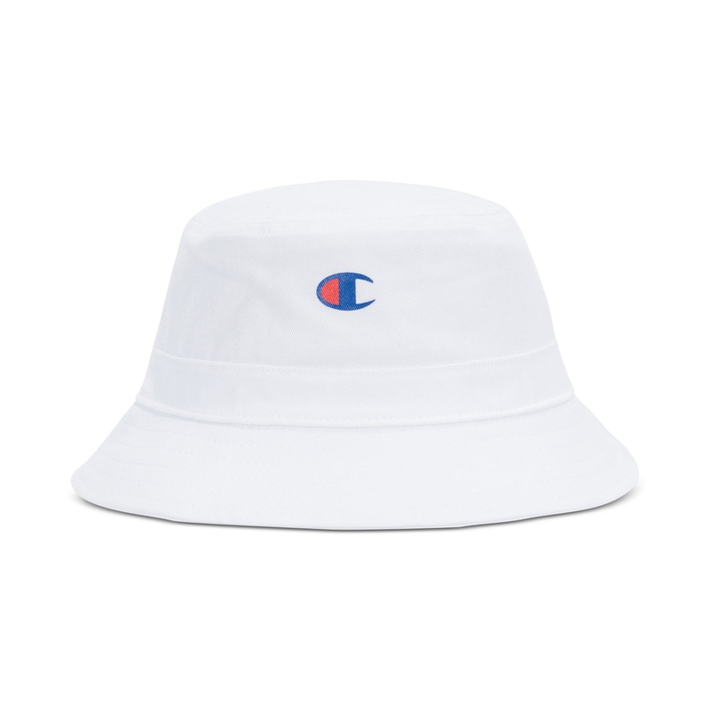 Champion Men's Bucket Hat  White Osfa Reg