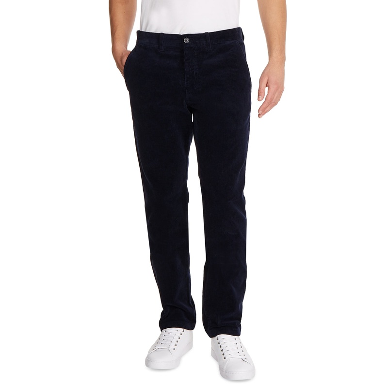 Tommy Hilfiger Navy Corduroy Chino Pants 32 X 32