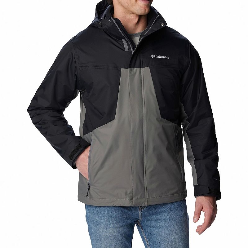Columbia Men Regular fit 3-1 Jacket Coat XL Grey