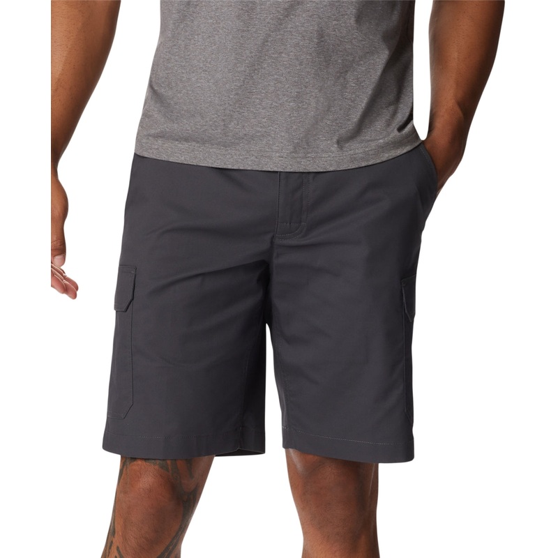 Columbia Mens Regular fit Casual Rapid Rivers Shorts 34 / 10 Grey Solid