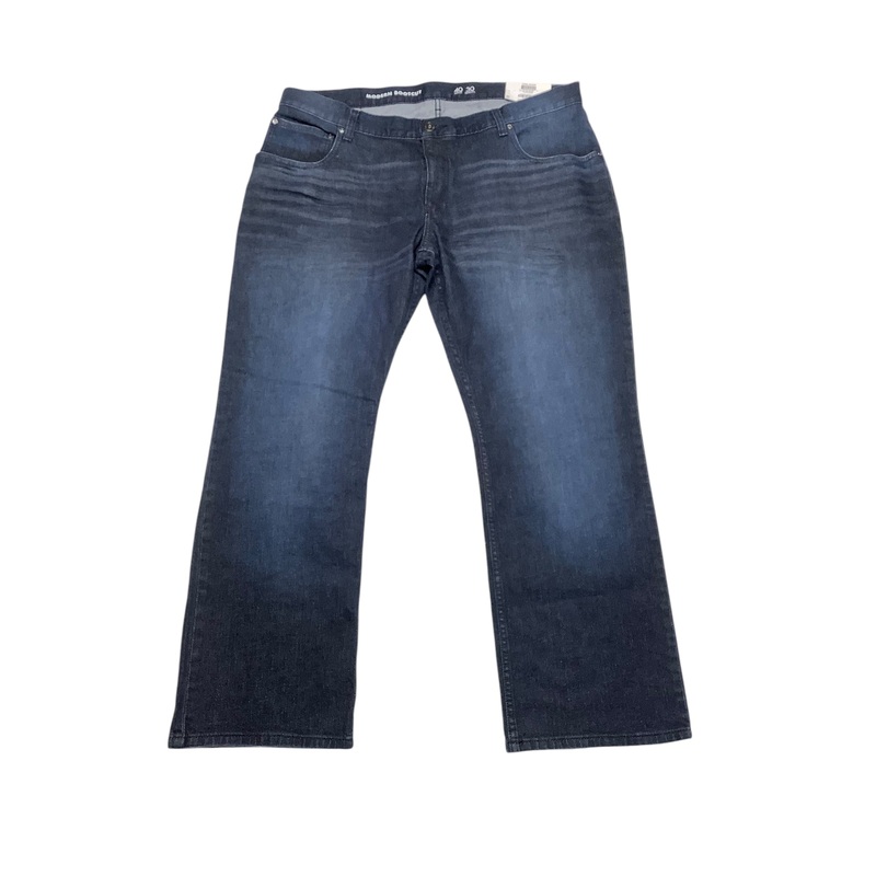 INC International Concepts Mens Modern fit Bootcut Jeans 40 / 30 Blue Stretch