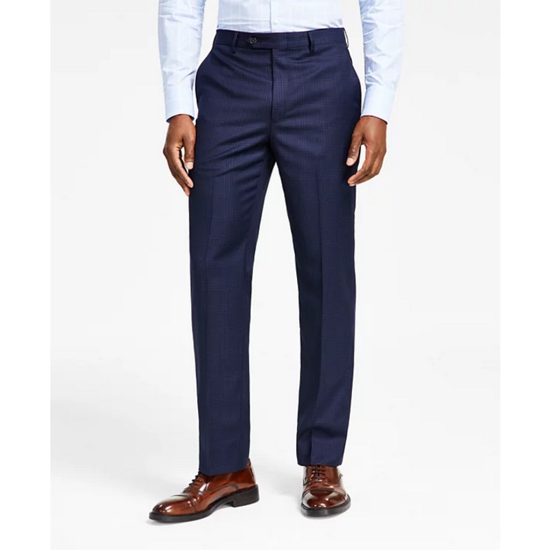 Lauren Ralph Lauren Men Classic fit Dress Pants 36 / 34 Navy Blue Solid Stretch
