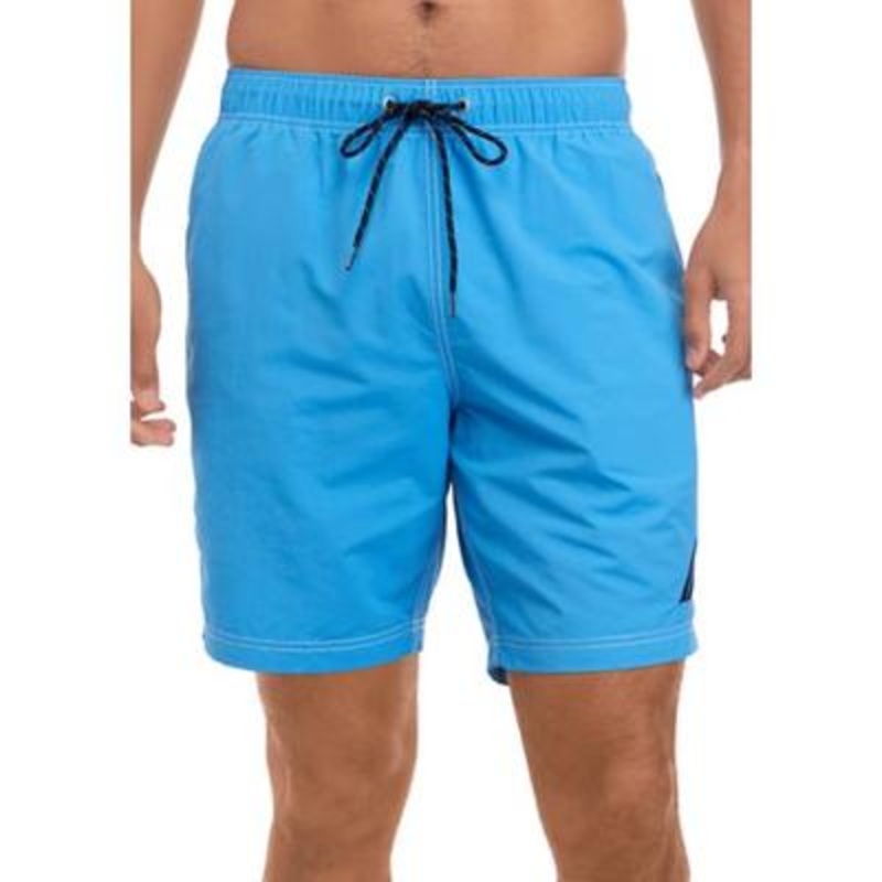 Nautica Mens Regular fit Swim Trunks Swimwear XXL / 8 Blue Quick Dry