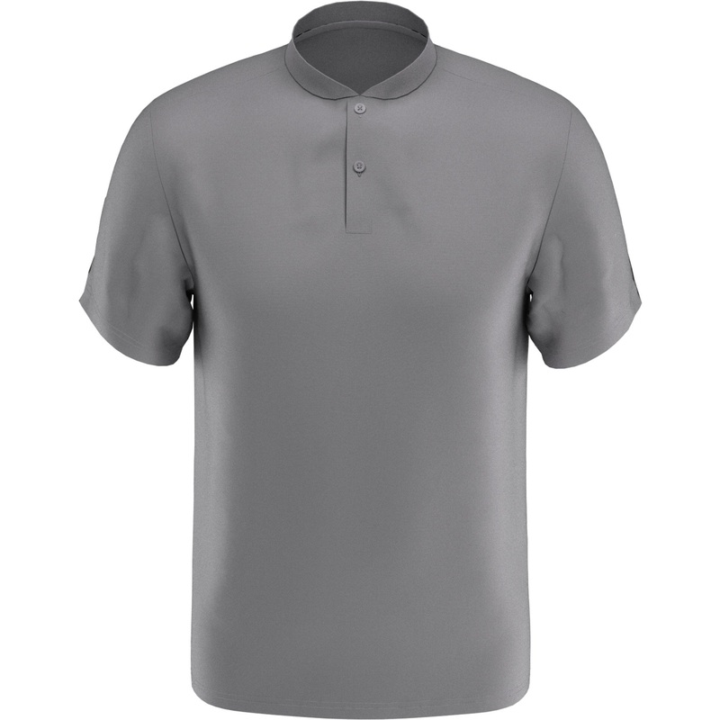 Pga Tour Apparel Men Regular fit Short Sleeve Polo Shirt XL Grey Solid