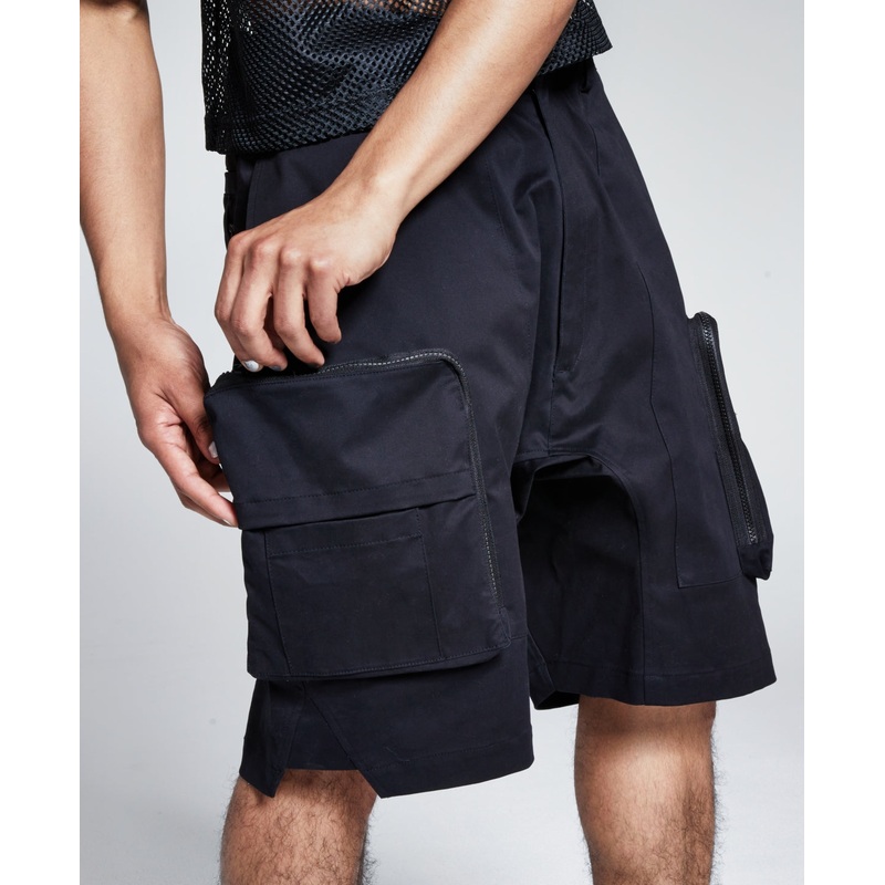 And Now This By Jerome Lamaar Mens Cargo Shorts  Black Medium
