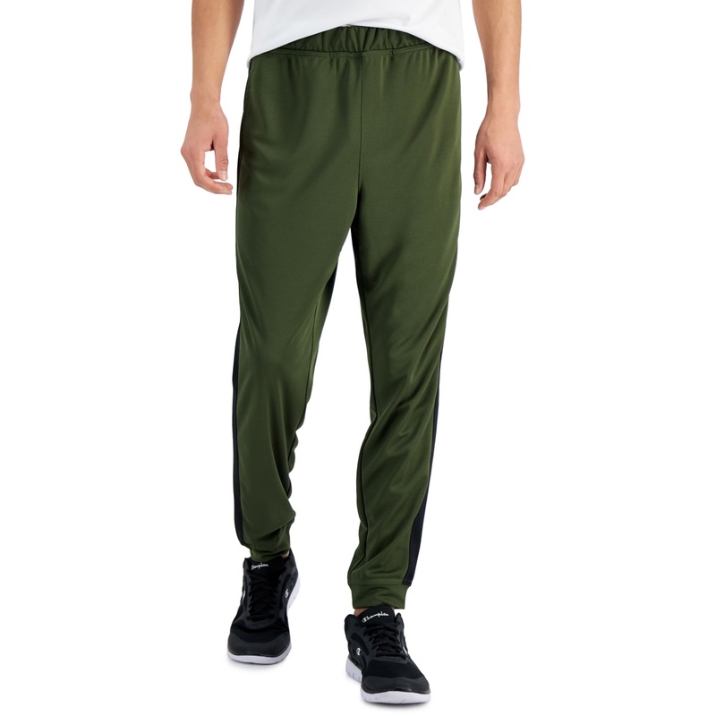 ID Ideology Men's Knit Joggers Native Green/Black XL