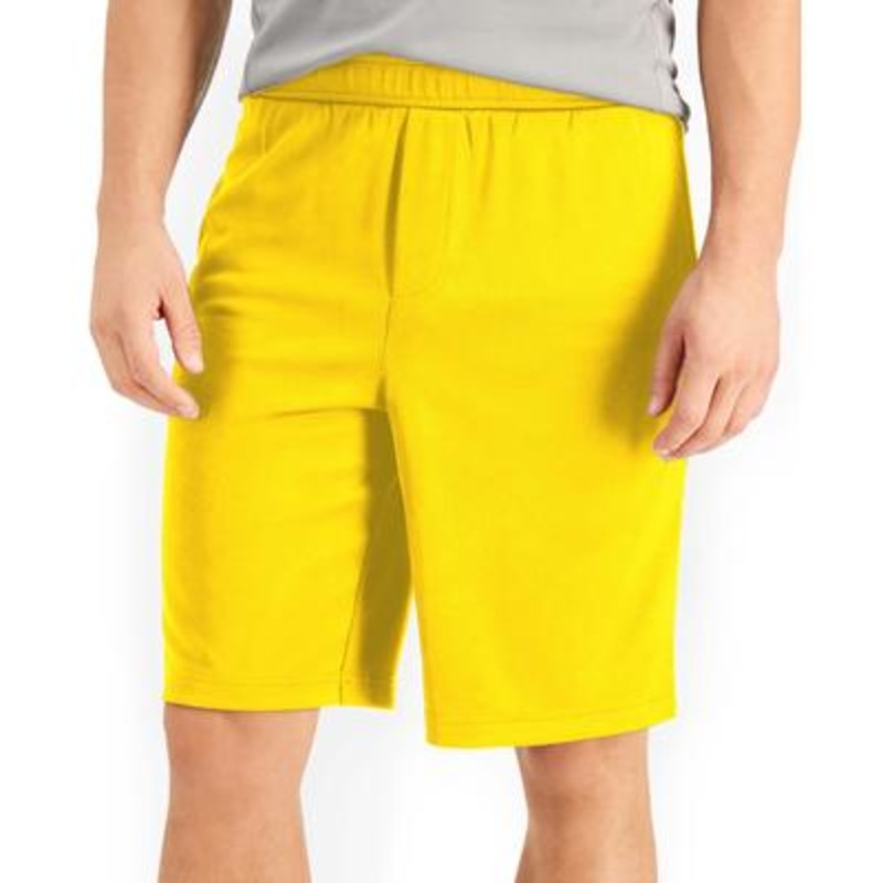 Id Ideology Mens Mesh Break Shorts Gold Medium