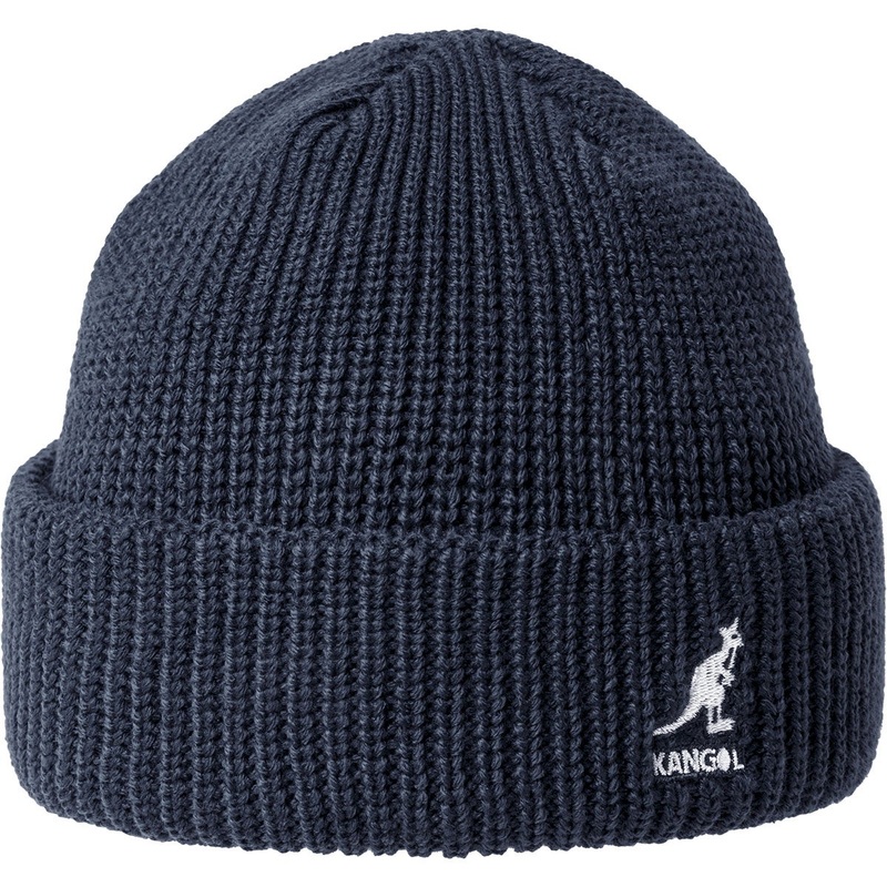 Kangol Cardinal 2Way Beanie Hat Deep Springs Dark Blu