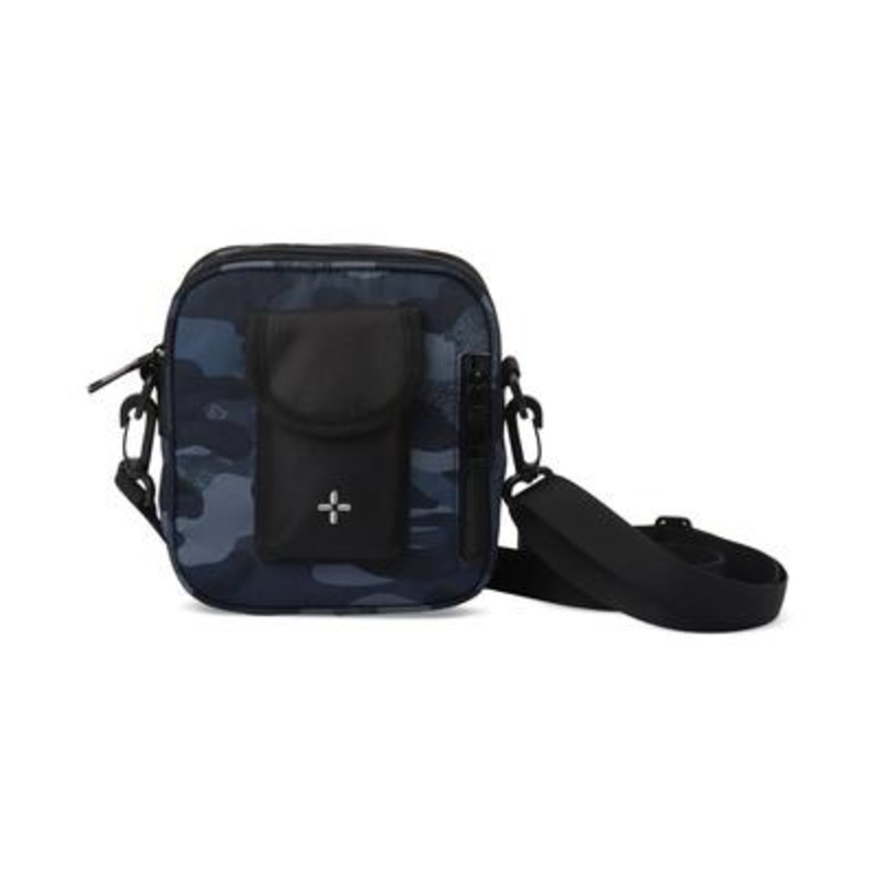 Sun + Stone Men's Mini Crossbody  Navy Camo  Osfa Reg