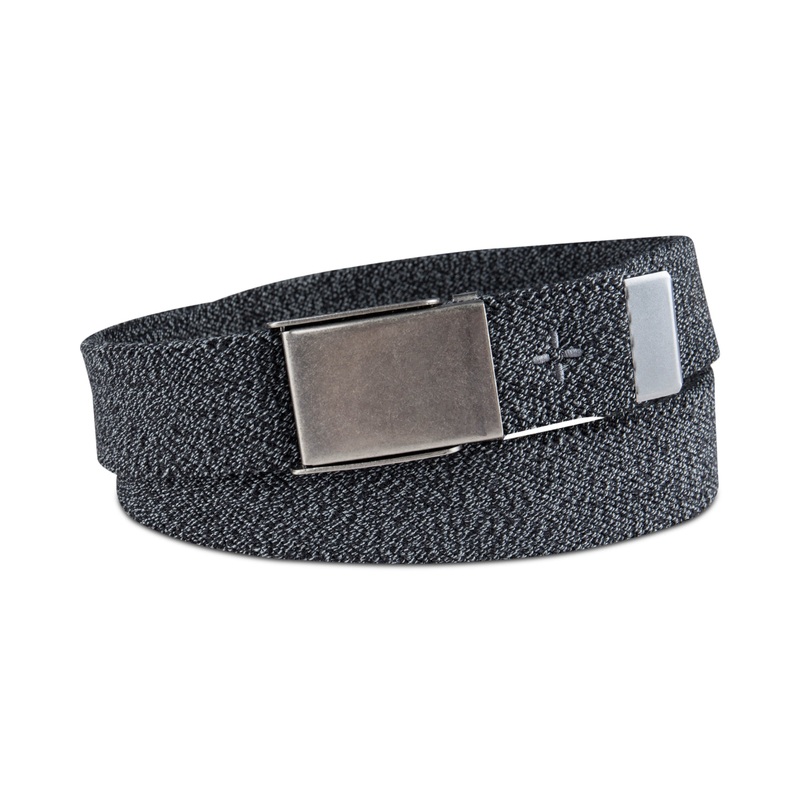 Sun + Stone Men's Stretch Webbing Belt Black Xl