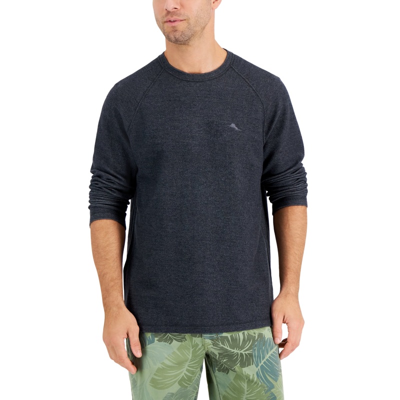 Tommy Bahama Men's Bayview Crewneck Sweater XXL Black