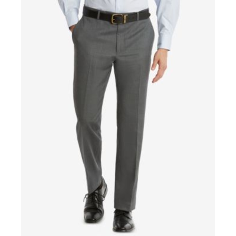 Tommy Hilfiger Men's Modernfit Gray Suit Pants 40 X 29