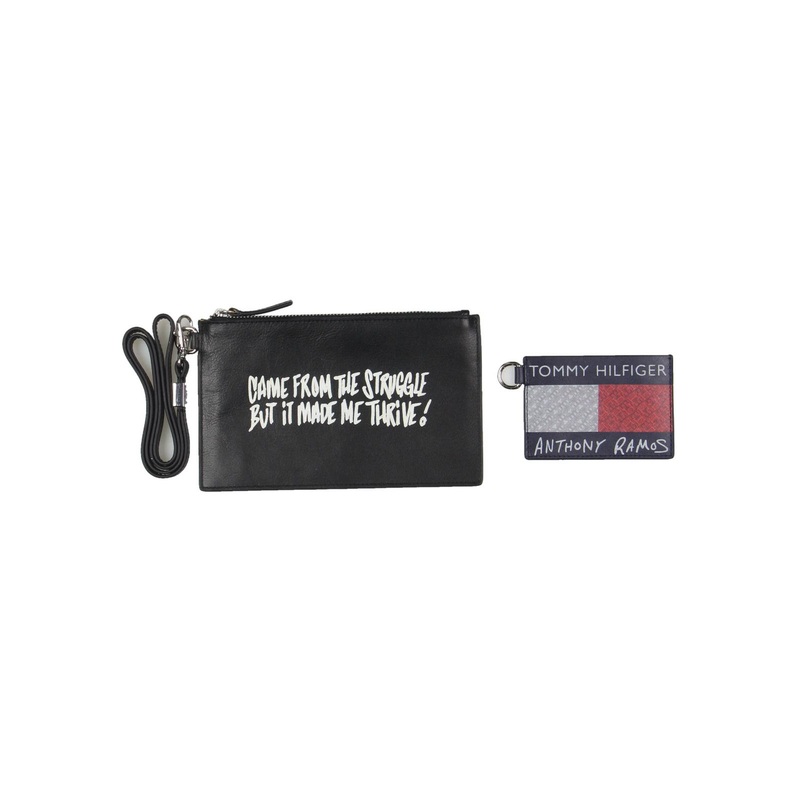 Womens Leather Slim Clutch Wallet Tommy Hilfiger