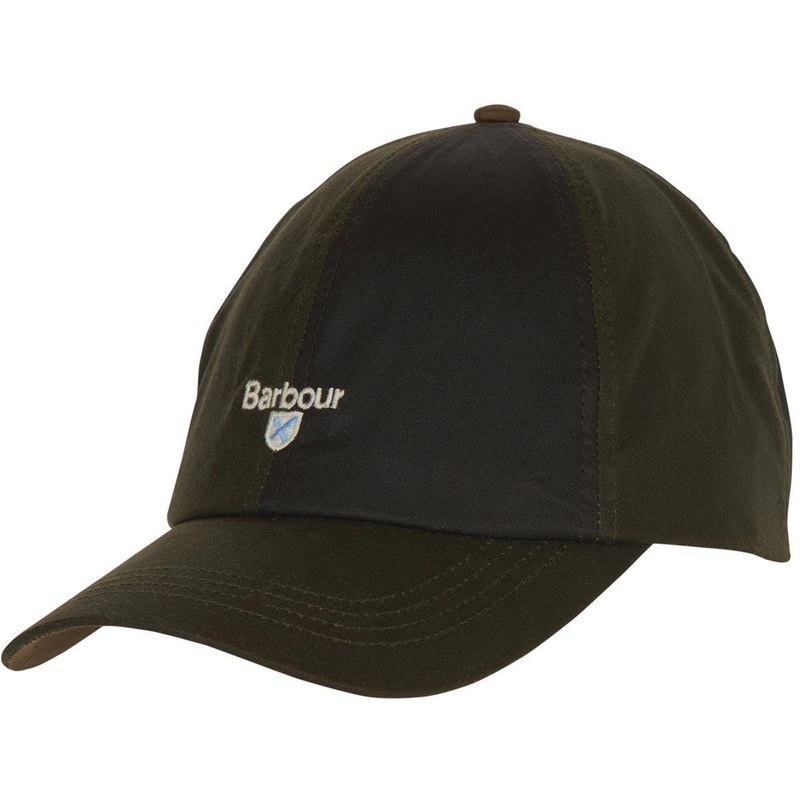 Barbour Men's Alderton Sports Cap Olive/Bark Green Osfa Reg