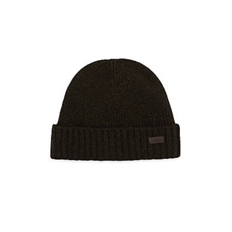 Barbour Men's Carlton Black Beanie OSFA REG