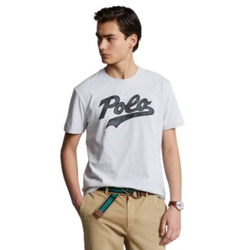 Polo Ralph Lauren Men's Classic fit Logo T shirt  Gray Xxl