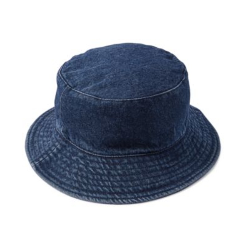 Sun + Stone Men's Denim Bucket Hat  Navy Osfa Reg