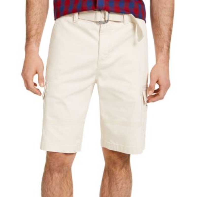 Sun + Stone Men's Franklin Cargo Shorts Lt Beige 33 Reg