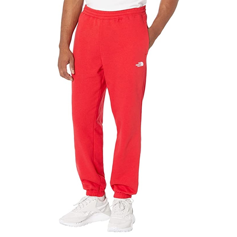 The North Face Mens Half Dome Sweatpants Large Red