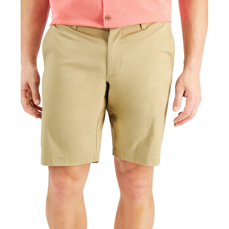Tommy Bahama Men's Salty Bay Chino Shorts  Stone Khaki  Size 34 Reg