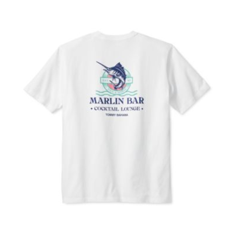 Tommy Bahama White Marlintini Cotton T-shirt Xxl