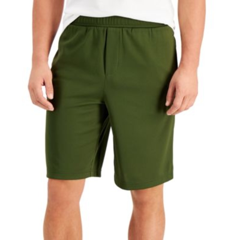 Id Ideology Men's Mesh Shorts  Dark Green  Small