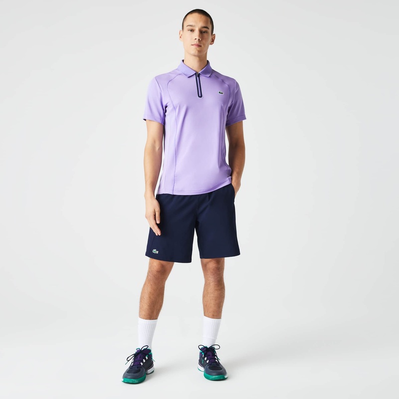 Lacoste Men's Navy Shorts Size XXL Regular Fit