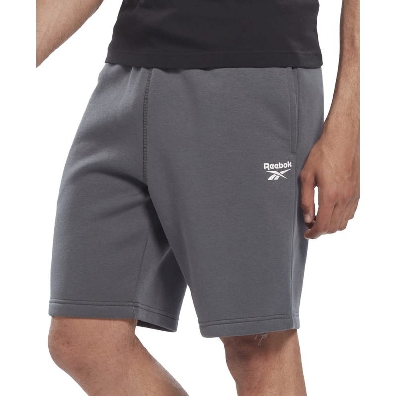 Reebok Men's 9" Inseam Fitness Shorts Gray Large