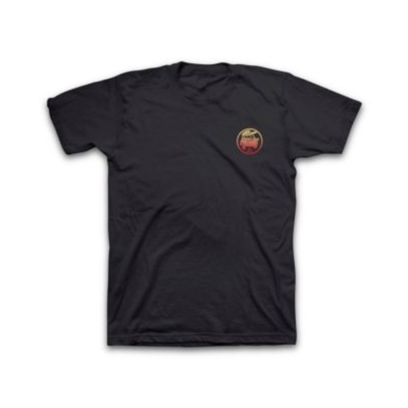Reef Men's Salty Short Sleeve Black T shirt  Xl Refurbished