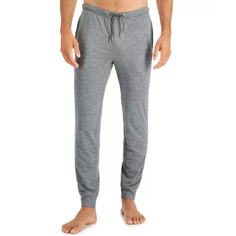 Alfani Men's Drawstring Tech Pants  Galaxy Night  Dark Gray Large