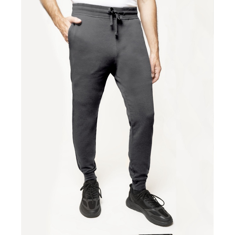 Lazer Mens Fleece Comfy Jogger Pants BLACK XXL Sweatpants