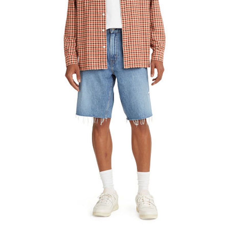 Levi's 469 Men's Loosefit Denim Shorts Size 32  Blue