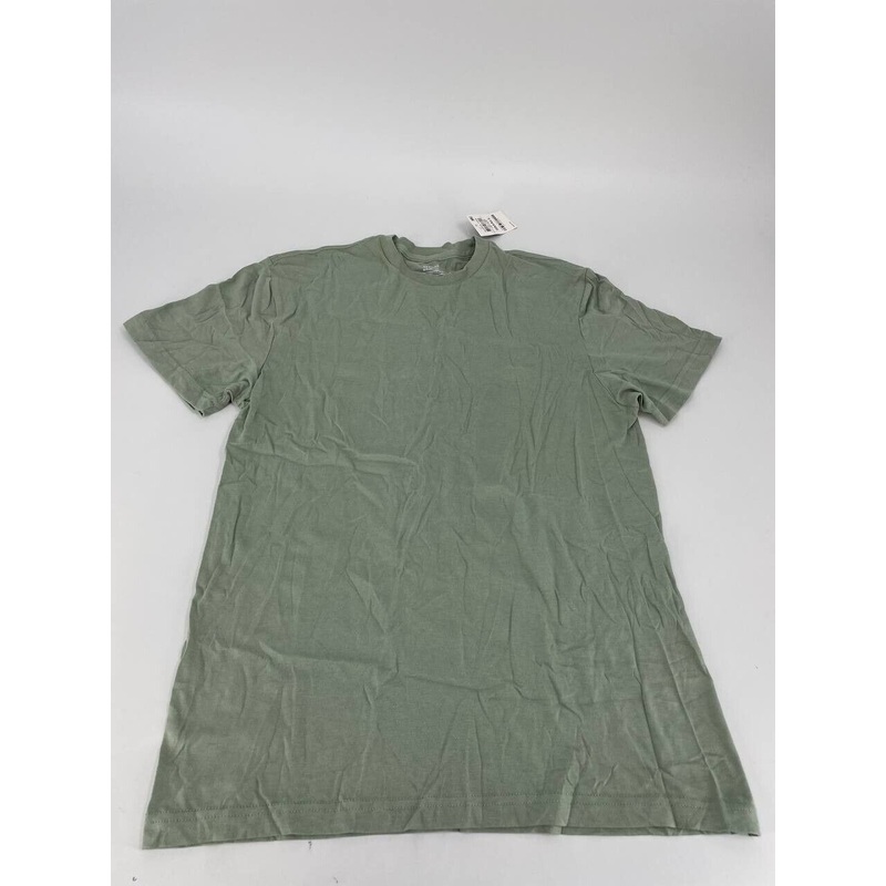 Alfani Men's Green Cotton Crewneck Tshirt Size S