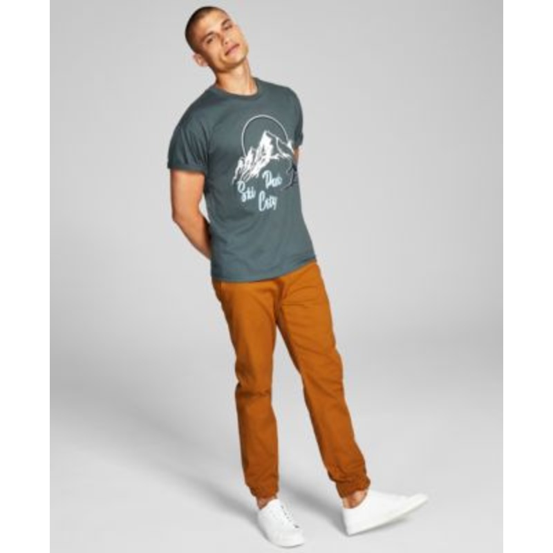 And Now This Men's Graphic T shirt Crewneck Short Sleeve Size xxl Green