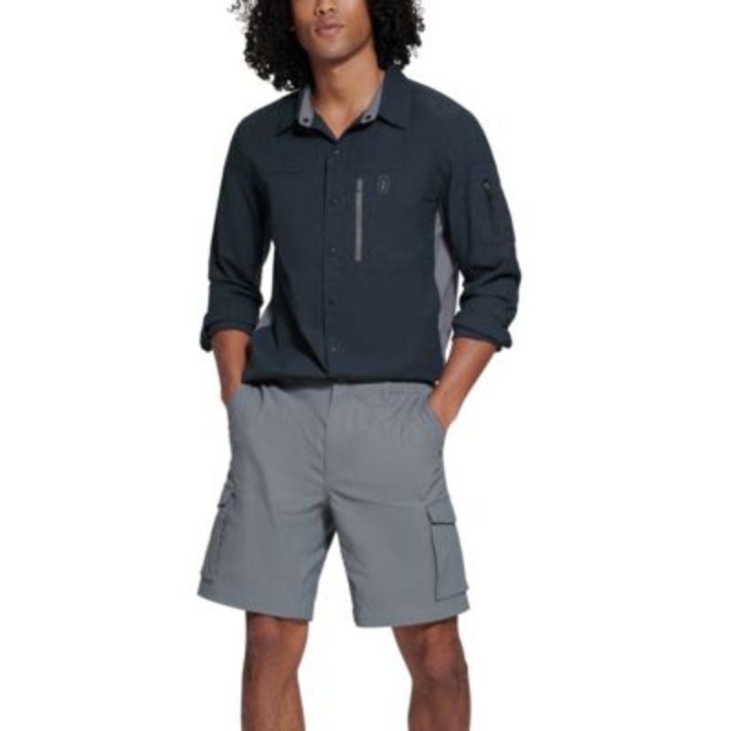 Bass Outdoor Men's Cargo Shorts Gargoyle Gray Xxl