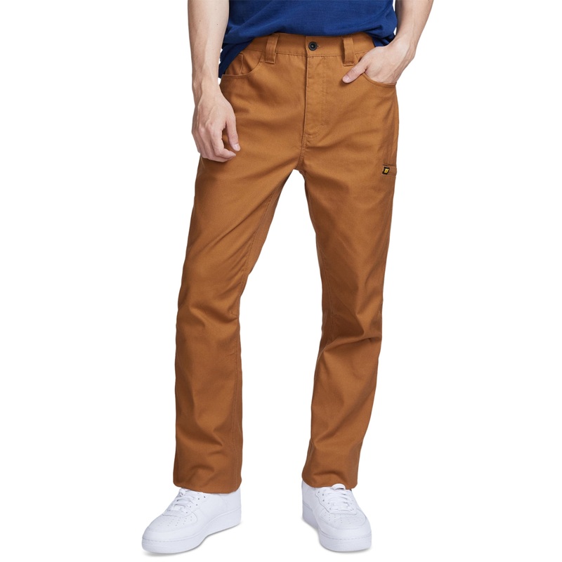 Caterpillar Men's Canvas Utility Pant Brown 34 REG