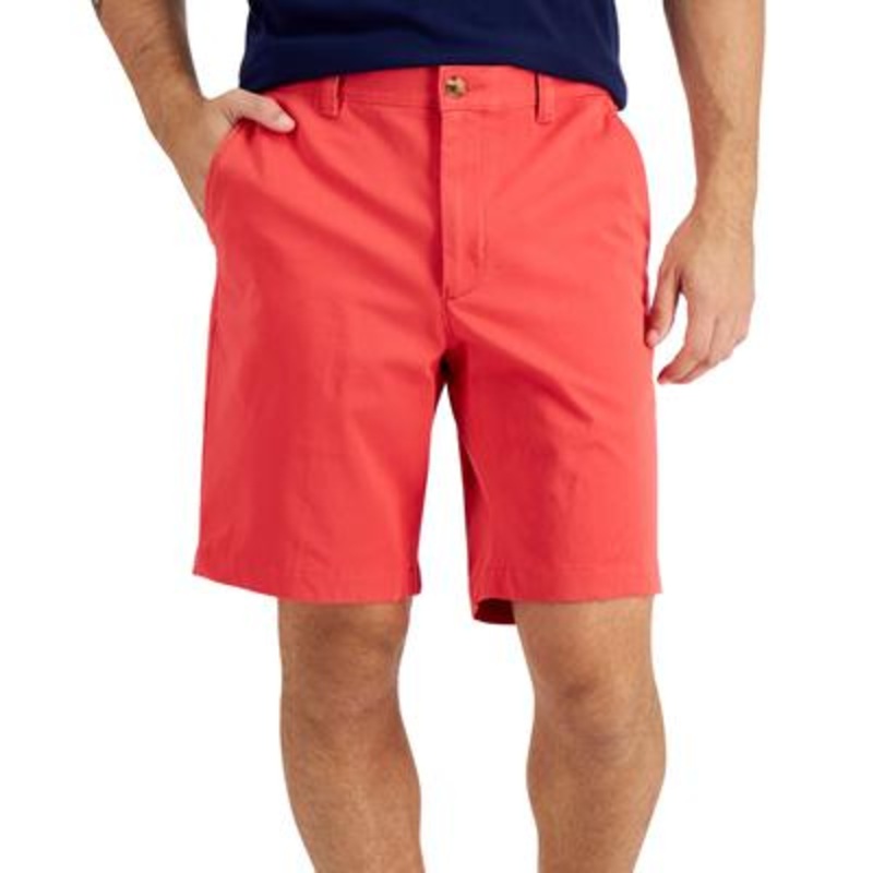 Club Room Men's 9" 4Way Stretch Shorts Medium Red 40 Reg