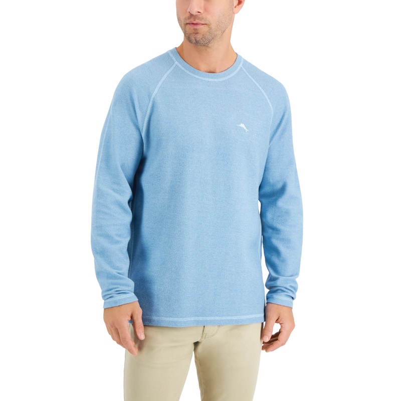 Tommy Bahama Men's Bayview Crewneck Sweater Small Blue
