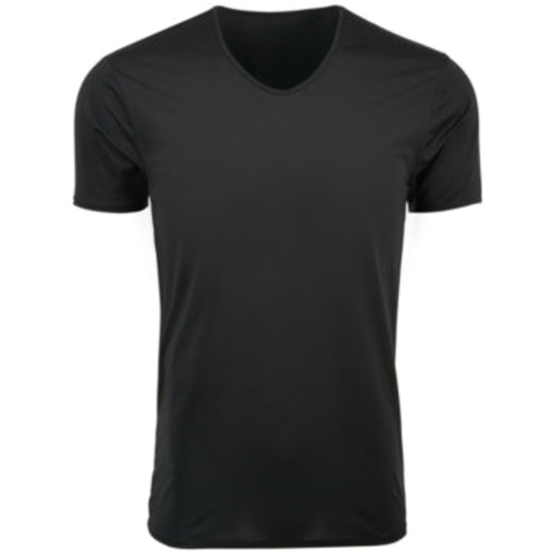 Alfani Men's Air Mesh Vneck Undershirt Black Medium