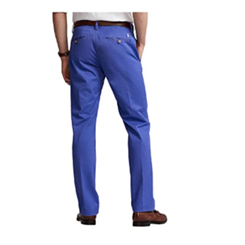 Polo Ralph Lauren Men's Straight Fit Stretch Chino Pants 40 x 30 Liberty Blue