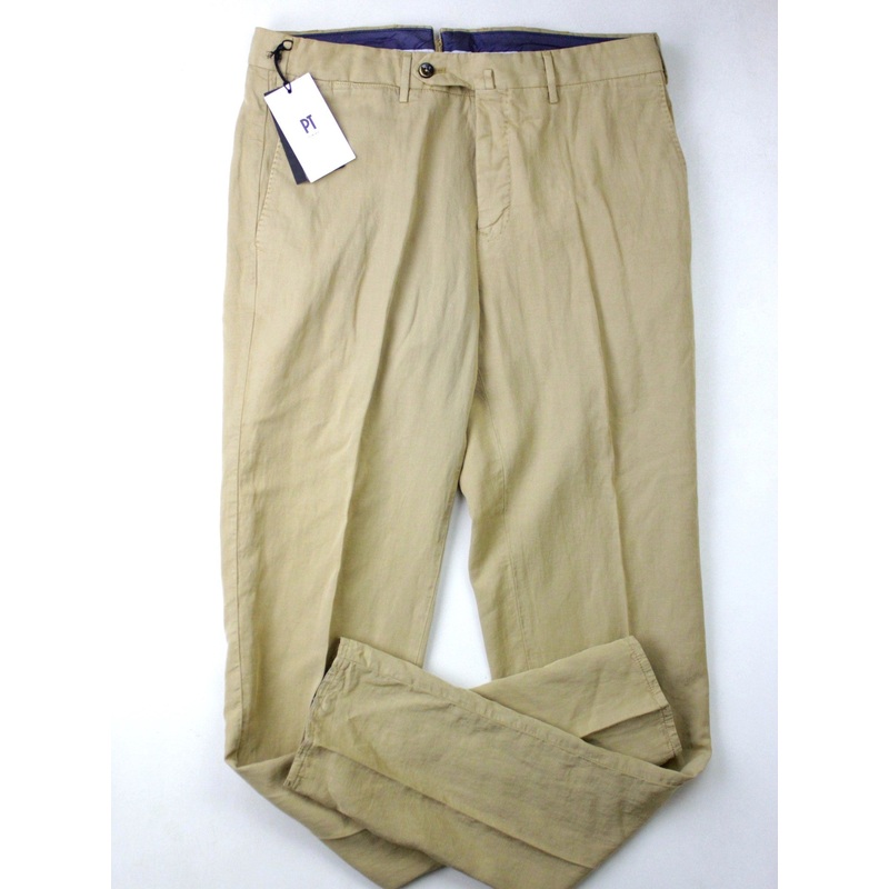 PT Torino PT01 Mens Soft Touch Garment Dye Easy Fit Pants Size 48 / US 32